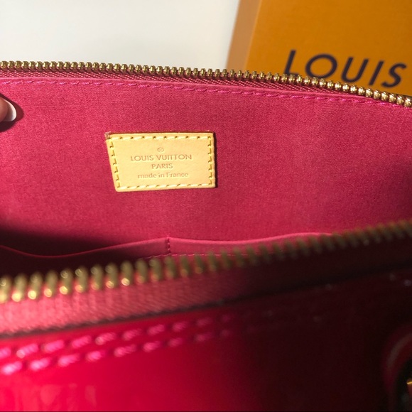 Louis Vuitton Alma PM in Vernis leather Rose Indien Patent leather - Picture 10 of 13